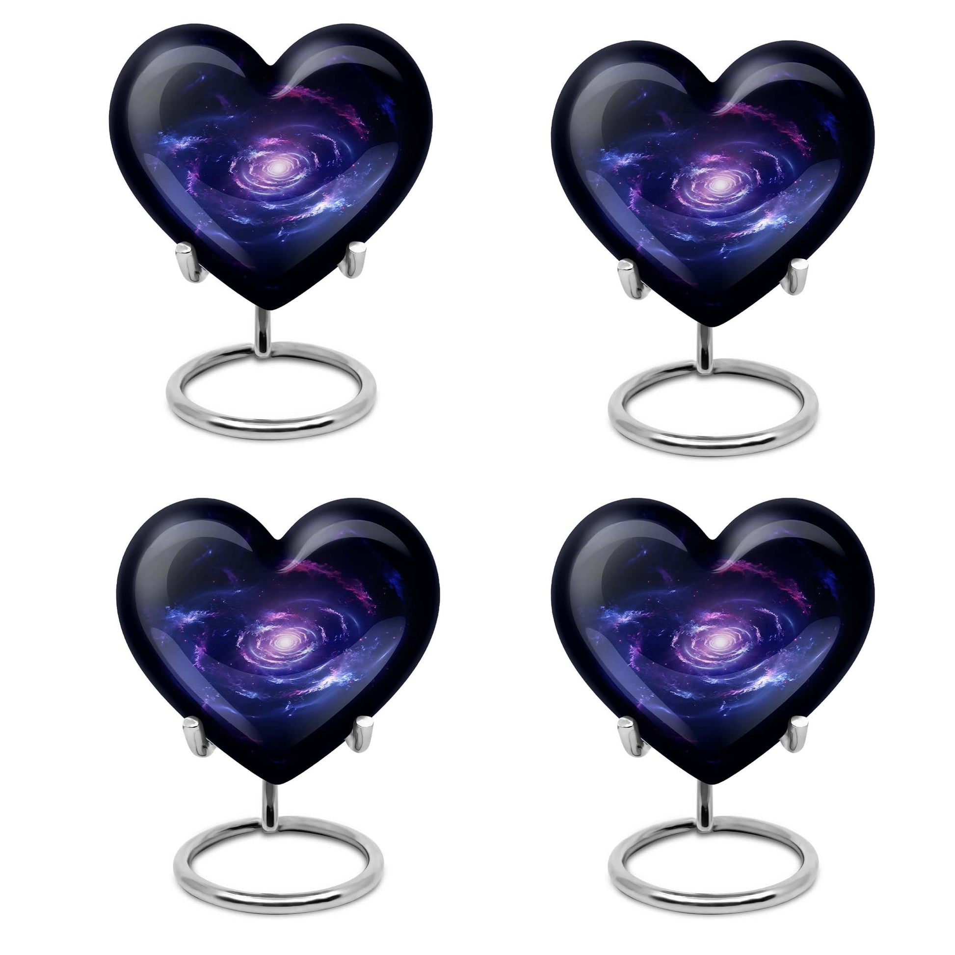 Galaxy Urn heart design