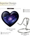 Galaxy Urn heart design