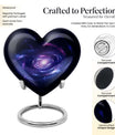 Galaxy Urn heart design