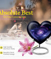Galaxy Urn heart design