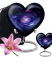 Galaxy Urn heart design