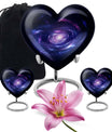 Galaxy Urn heart design
