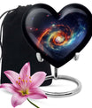 Heart Shaped Galaxy Urn