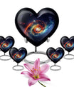 Heart Shaped Galaxy Urn