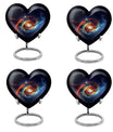 Heart Shaped Galaxy Urn