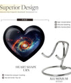 Heart Shaped Galaxy Urn
