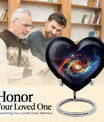 Heart Shaped Galaxy Urn