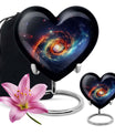 Heart Shaped Galaxy Urn