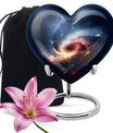10-inch Aluminum Purple Meadow Heart-Designed Galaxy 
