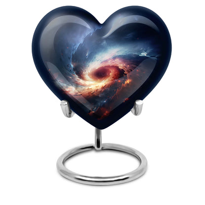 10-inch Aluminum Purple Meadow Heart-Designed Galaxy 
