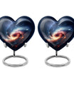 10-inch Aluminum Purple Meadow Heart-Designed Galaxy 