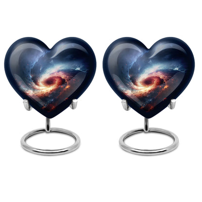 10-inch Aluminum Purple Meadow Heart-Designed Galaxy 