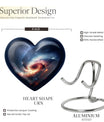 10-inch Aluminum Purple Meadow Heart-Designed Galaxy 