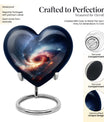 10-inch Aluminum Purple Meadow Heart-Designed Galaxy 