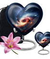 10-inch Aluminum Purple Meadow Heart-Designed Galaxy 