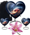 10-inch Aluminum Purple Meadow Heart-Designed Galaxy 