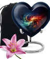 Galaxy Heart Urn for females