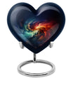 Galaxy Heart Urn for females