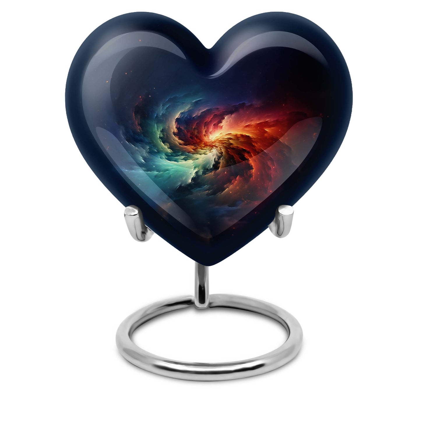 Galaxy Heart Urn for females