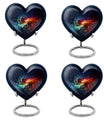 Galaxy Heart Urn for females