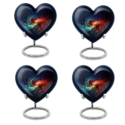 Galaxy Heart Urn for females