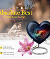 Galaxy Heart Urn for females