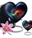 Galaxy Heart Urn for females