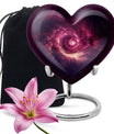 galaxy Heart Urn 