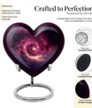 galaxy Heart Urn 