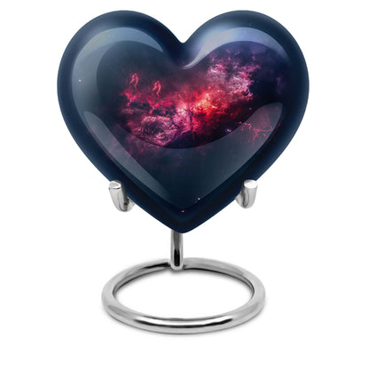 Personalized Galaxy Cremation Urn for Men - 10-inch, 200 cu in - Yatskia