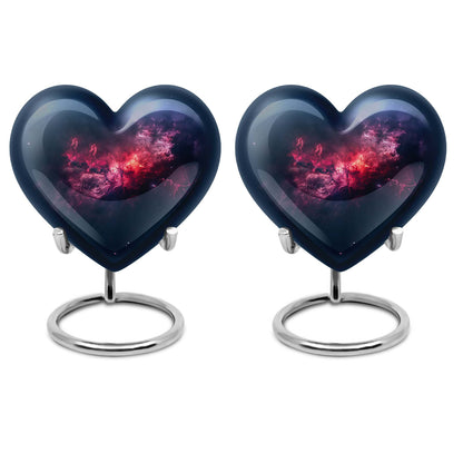 Personalized Galaxy Cremation Urn for Men - 10-inch, 200 cu in - Yatskia