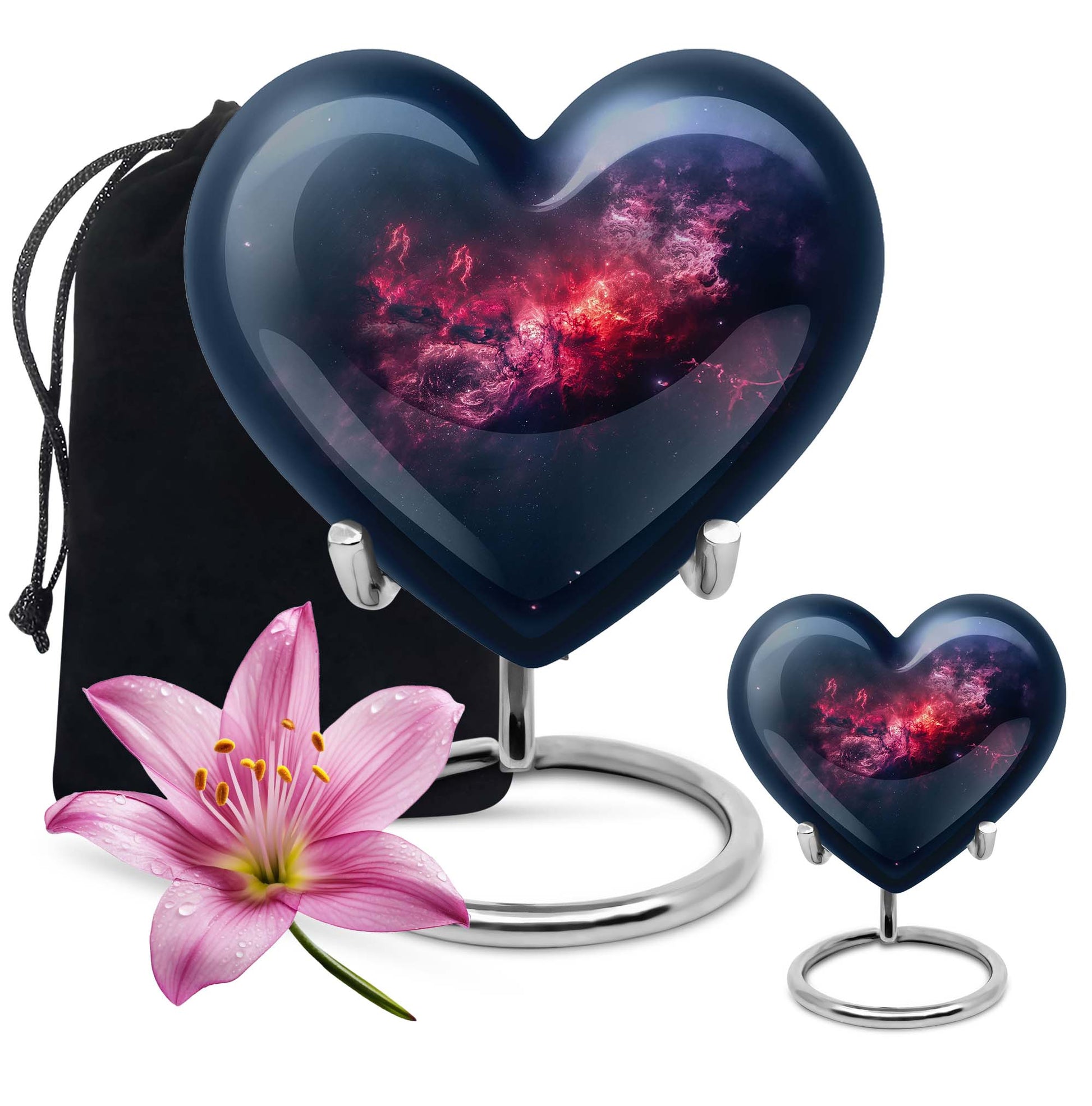 Galaxy Adult Size Cremation Urns - Funeral Decorative Urns