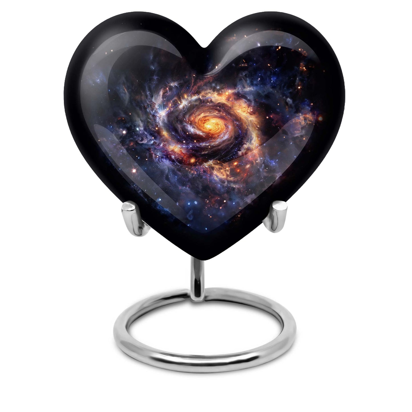 Personalized Galaxy Cremation Urn for Loved One - 10-inch, 200 cu in - Yatskia