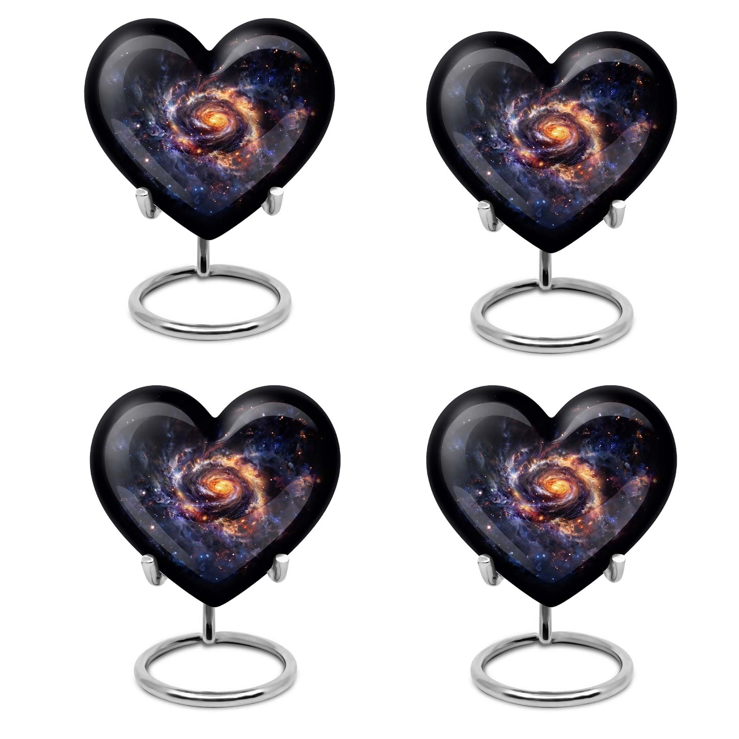 Personalized Galaxy Cremation Urn for Loved One - 10-inch, 200 cu in - Yatskia