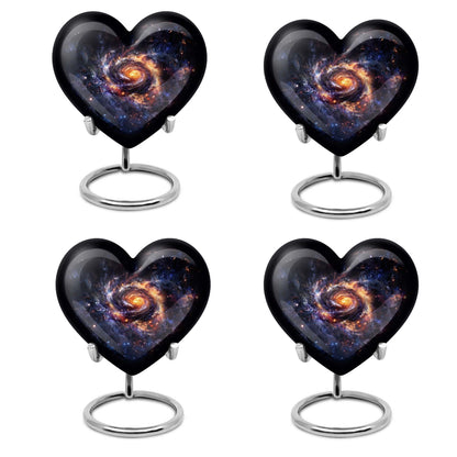 Personalized Galaxy Cremation Urn for Loved One - 10-inch, 200 cu in - Yatskia