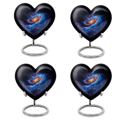 Personalized Galaxy Cremation Urn for Men & Women - 10-inch, 200 cu in - Yatskia
