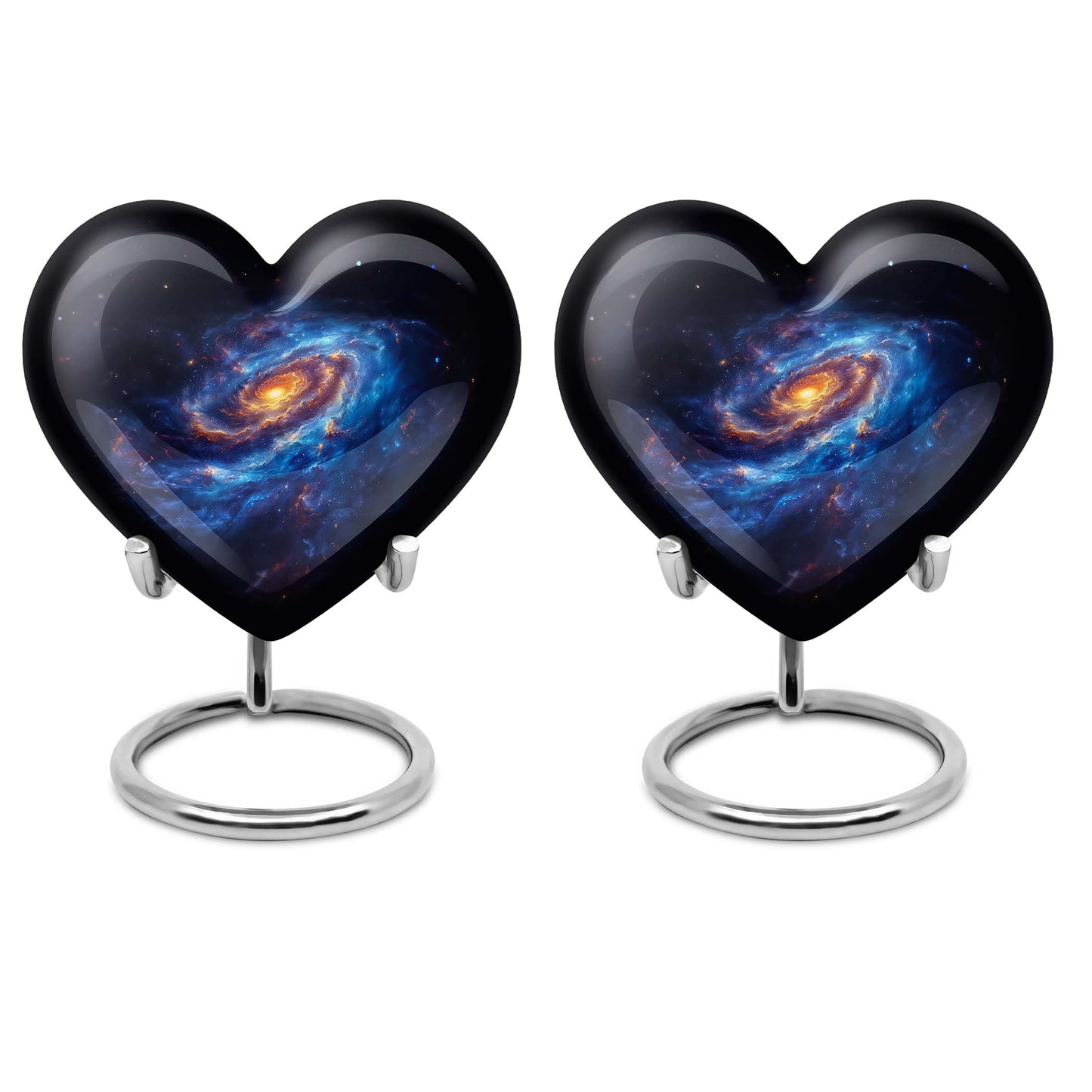 Personalized Galaxy Cremation Urn for Men & Women - 10-inch, 200 cu in - Yatskia