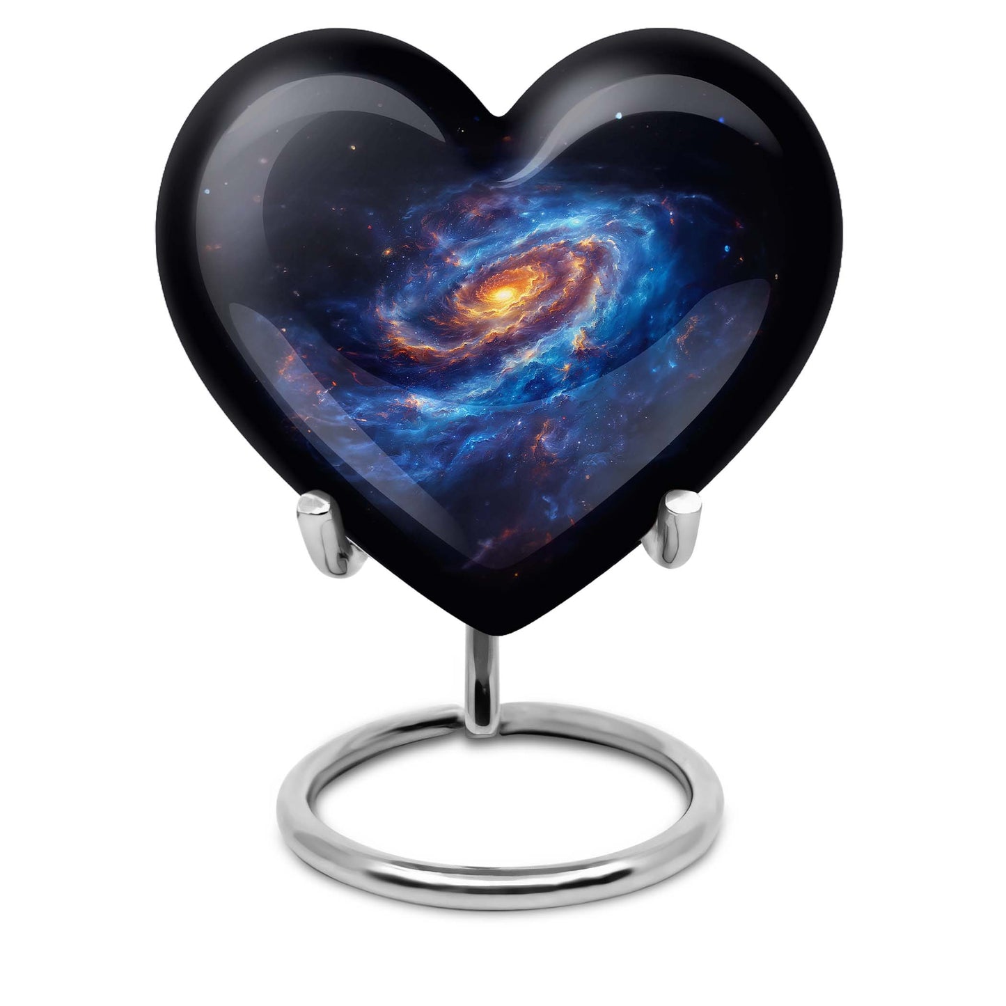 Galaxy heart urn