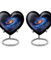 Galaxy heart urn