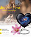 Galaxy heart urn