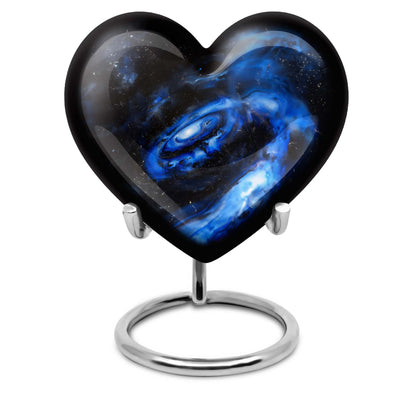 Personalized Galaxy Cremation Urn for Men - 10-inch, 200 cu in - Yatskia
