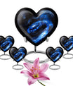Large 10-inch heart galaxy Urn