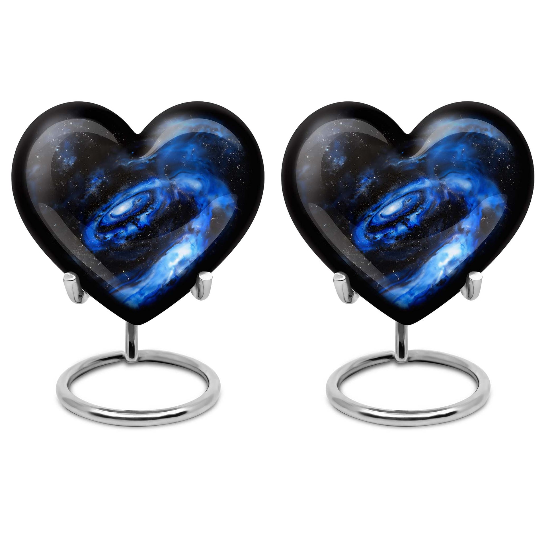 Large 10-inch heart galaxy Urn