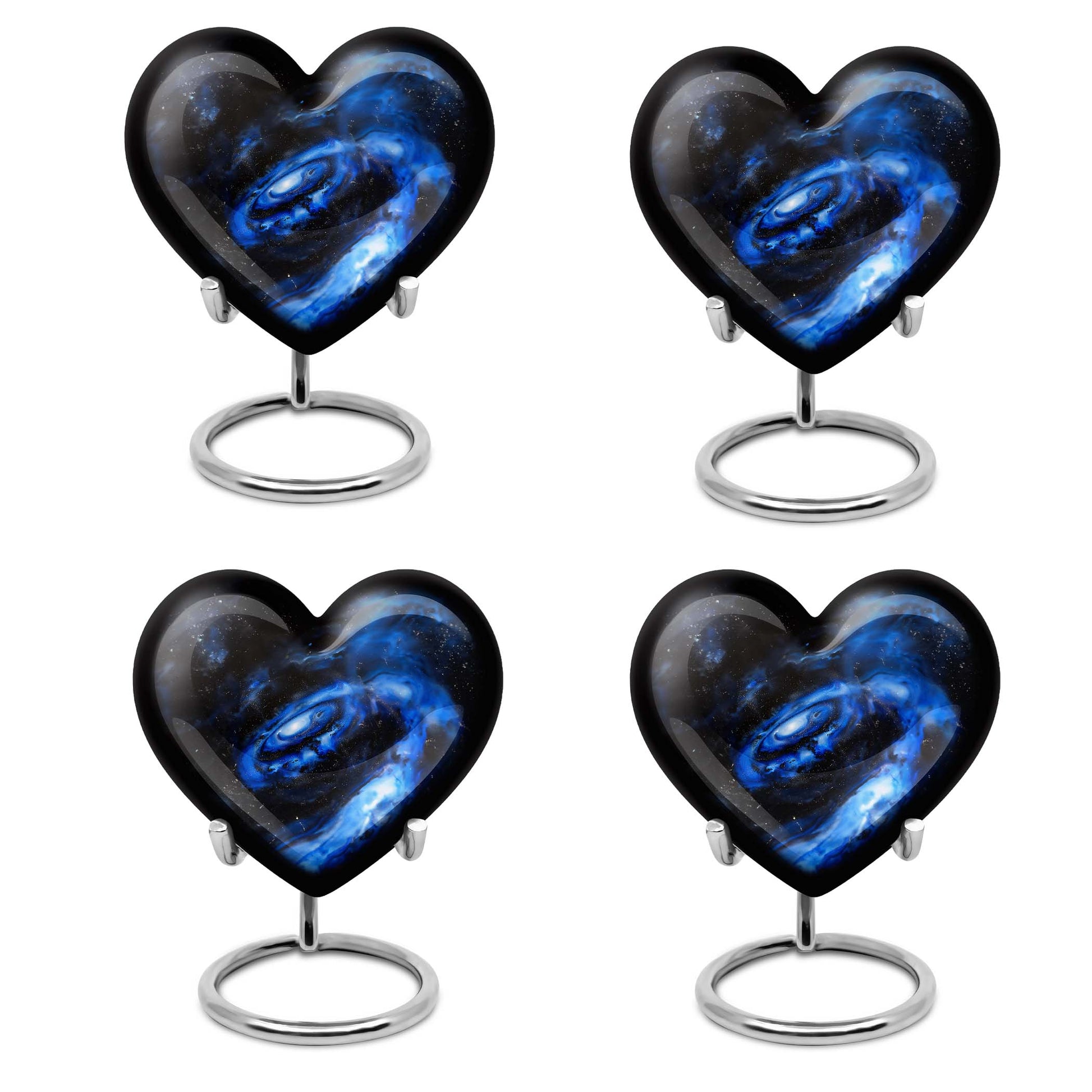 Large 10-inch heart galaxy Urn