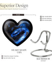 Large 10-inch heart galaxy Urn