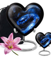 Large 10-inch heart galaxy Urn