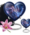 Stylized Artistic Decorative Galaxy Urn - Large Human Ashes Urn