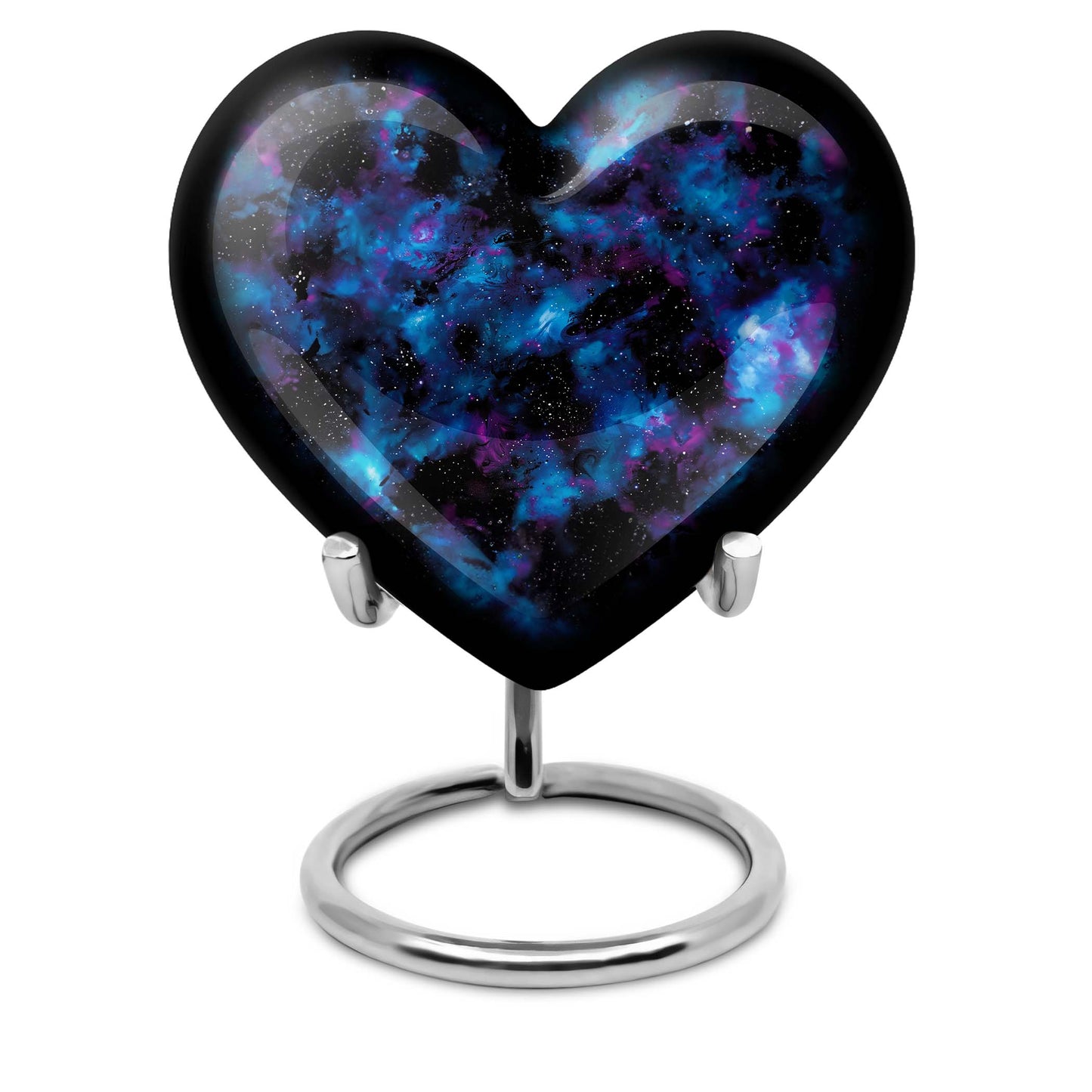 Personalized Galaxy Cremation Urn for Loved One - 10-inch, 200 cu in - Yatskia