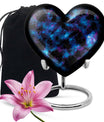 heart-shaped galaxy Urn