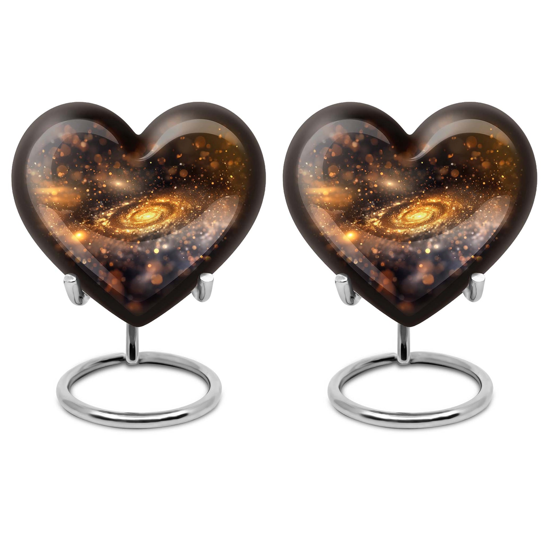 Beautiful Galaxy Decorative Funeral Urn - Burial Urns For Adult Human Ashes